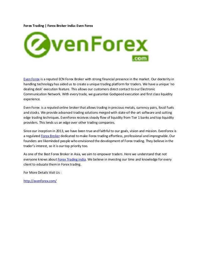 Trusted forex broker in philippines